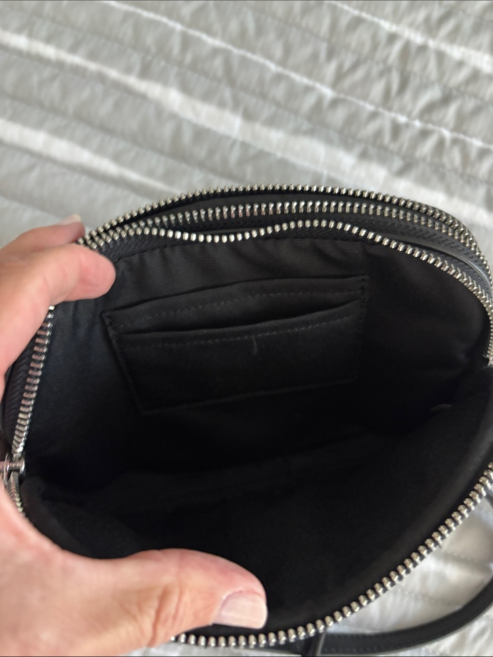 Coach Camouflage Double Zip Crossbody - Picture 4 of 6